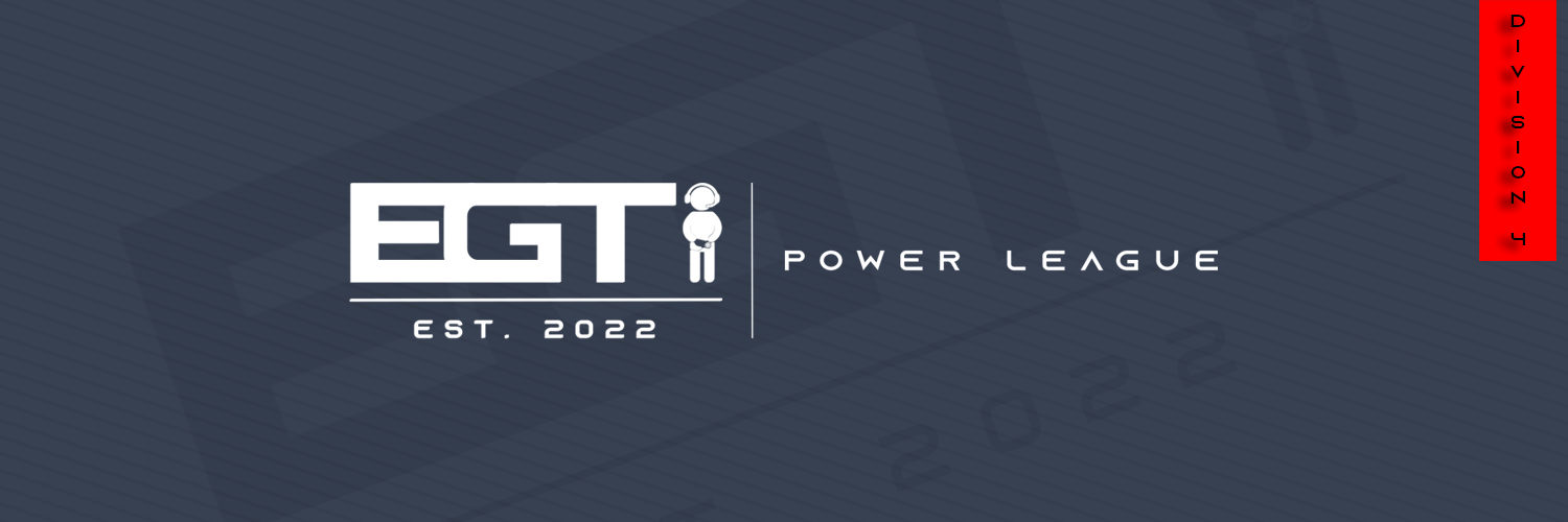 Logo Liga EGT Power League - Division 4 [Season 3]