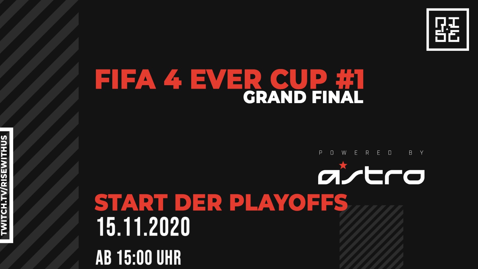Logo Turnier FIFA 4 Ever cup #1 [FINALE] powered by ASTRO