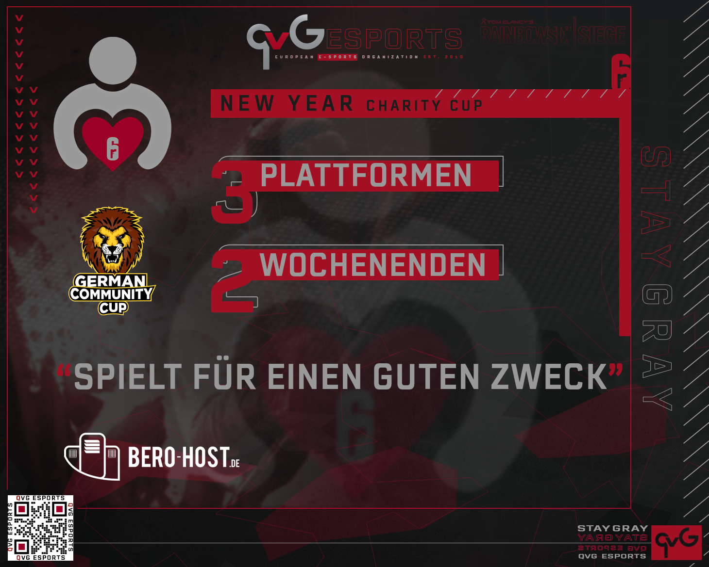 Logo Turnier qvG-eSports – New Year Charity Cup (NYCC) [PS]