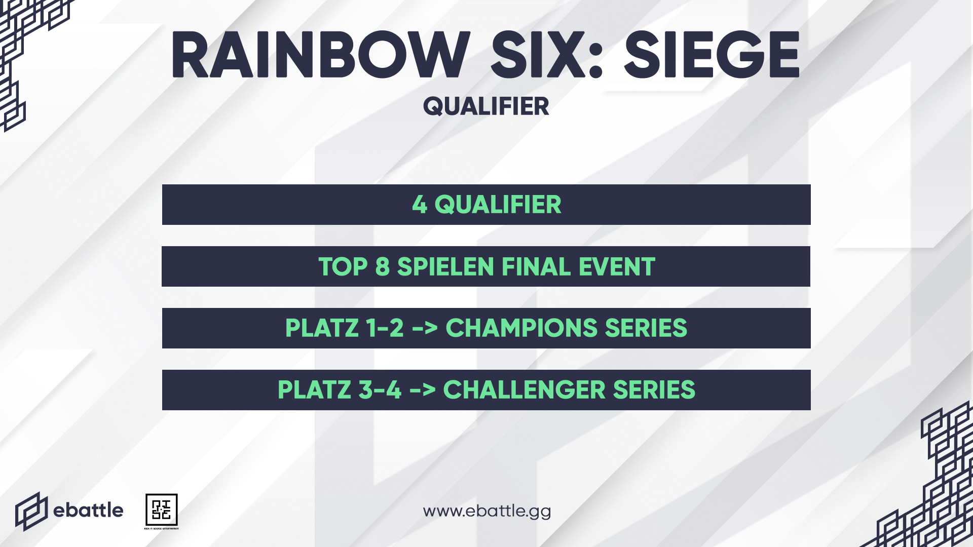 Logo Turnier 1. Open Qualifier Champions/Challenger Series #3 [PC]