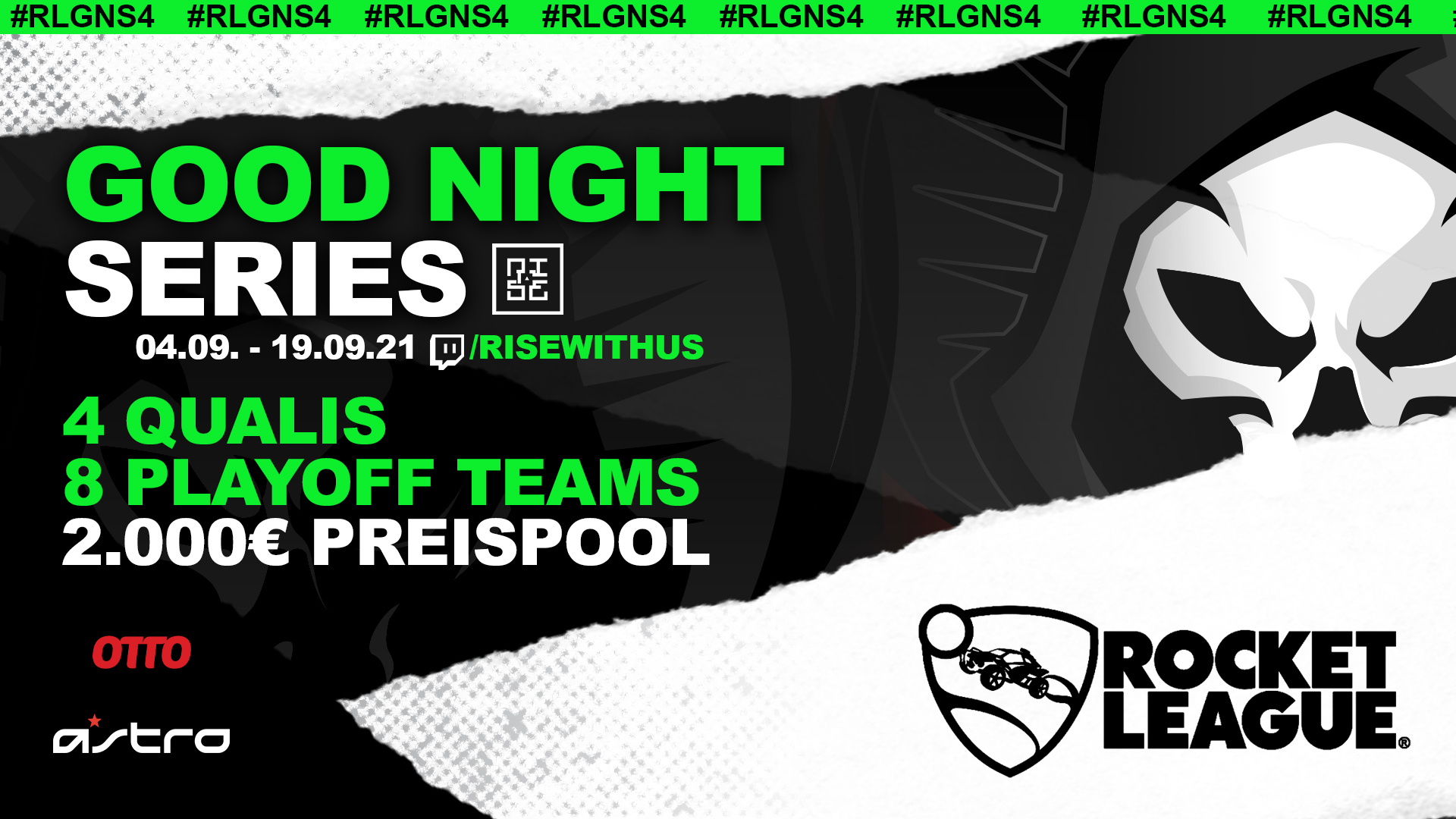 Logo Turnier Good Night Series #4 - Rocket League [Qualifier 2]