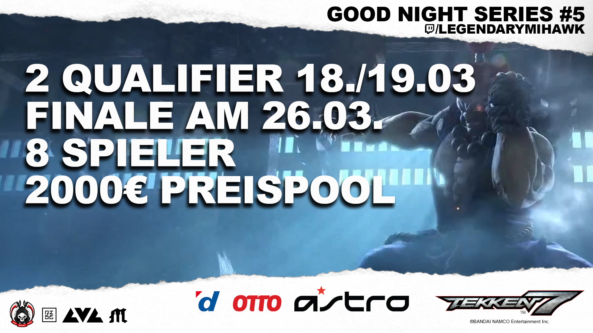 Logo Turnier Good Night Series #5 - Tekken [Qualifier 1]
