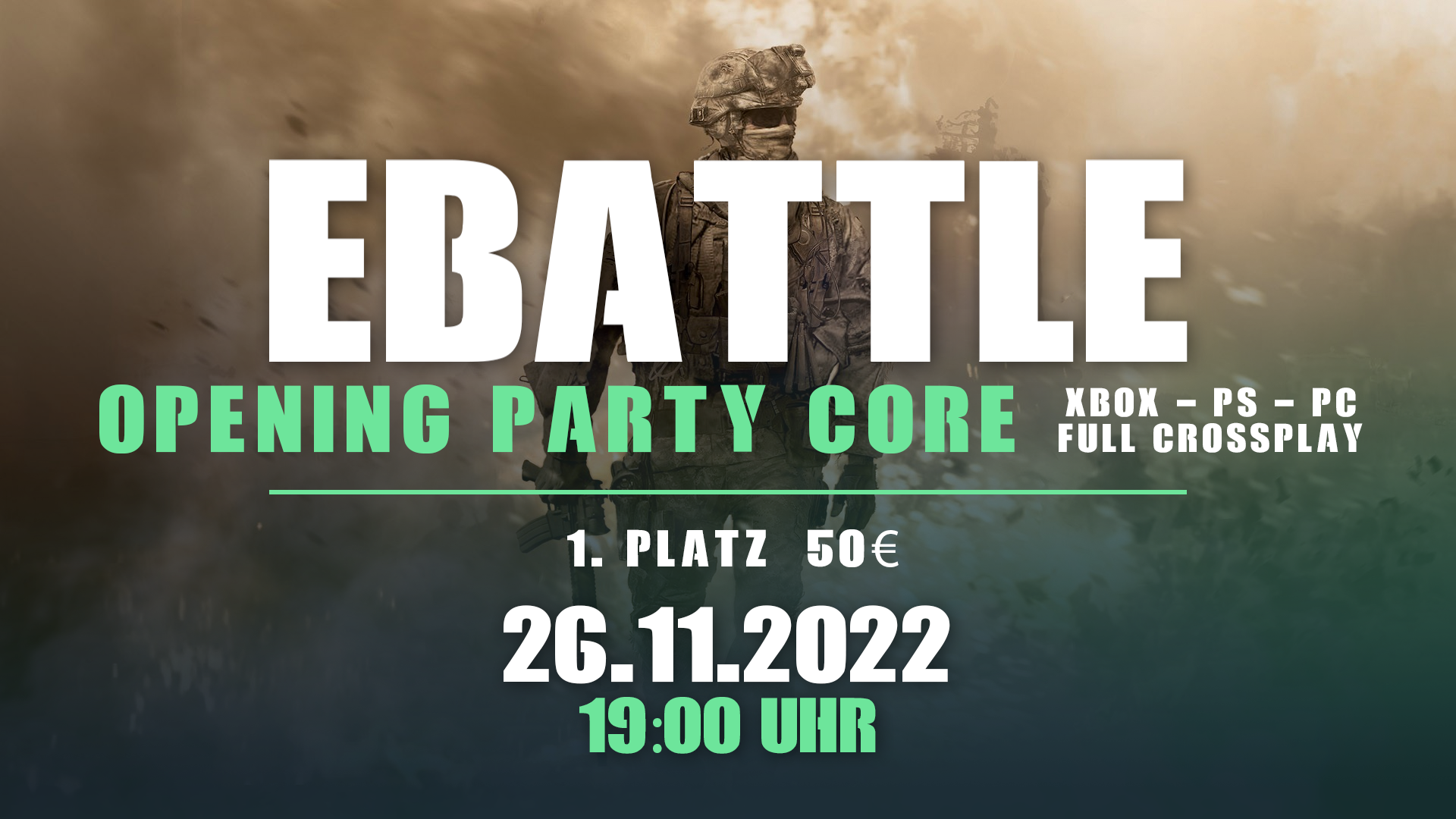 Logo Turnier ebattle Opening Party [Crossplay] [CORE]