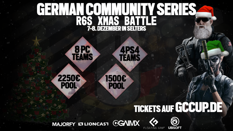 Logo Turnier GCS R6S XMAS BATTLE [PC & Ps4]